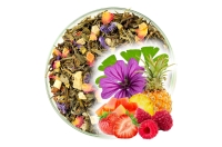 Herbata Biała Snow Buds z Zieloną ANIELSKIE ŁĄKI Naturalny Aromat